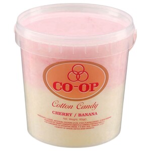 Co-Op Cotton Candy Cherry & Banana 60G