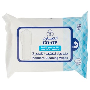 Co-Op Kandora Cleansing Wipes 25 Pieces