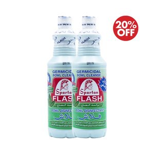 Flash Toilet Cleaner Mint 1L X2 -20% Off