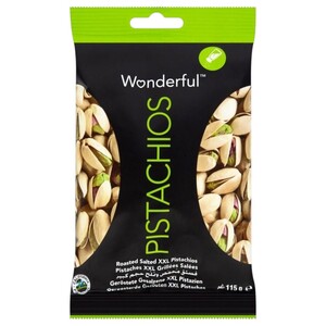 Wonderful Nuts Pistachio Roasted & Salted 115G
