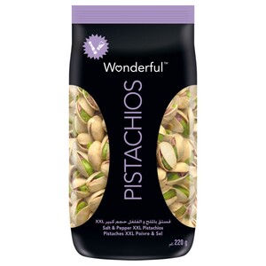Wonderful Nuts Pistachios Salt & Pepper 220G