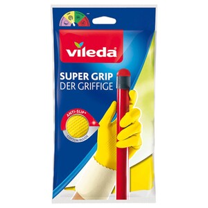 Vileda Cleaning Gloves Gripper Large