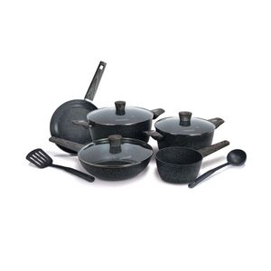Homeway Granite Cookware Set-Forged (Elegenza Series) 10 Pcs