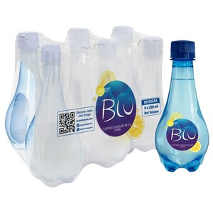 Blu Sparkling Water Lemon 250Ml X6
