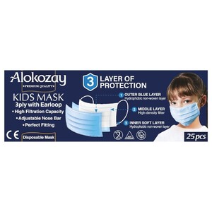 Alokozay Kids Face Mask 25 Pieces