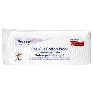 Pritty Precut Cotton Wool 100G