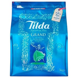Tilda Grand Extra Long Basmati Rice 5Kg