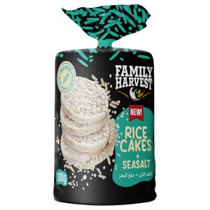 Family Harvest Rice Cake With Sea Salt 100G