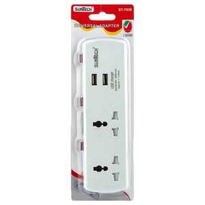Suntech Universal Adaptor +2 Usb