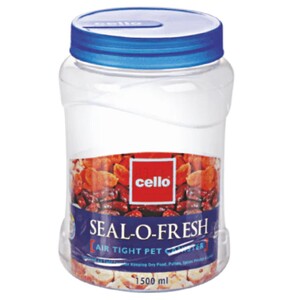 Cello Plastic Jar 1500Ml