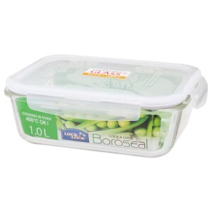 Lock & Lock Oven Glass Rectangular 1L