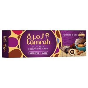Tamrah Assorted Chocolate With Date & Almond Gift Box 135G