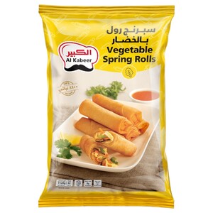 Al Kabeer Frozen Vegetable Spring Rolls 1120G