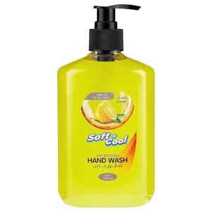 Soft N Cool Hand Wash Lemon 500Ml