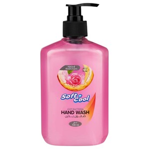 Soft N Cool Hand Wash Rose 500Ml