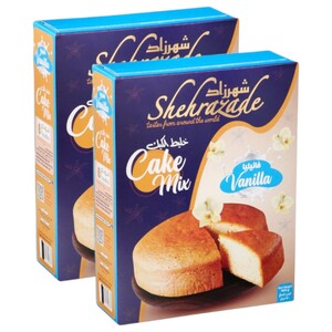 Shehrazade Cake Mix Vanilla 500G X2
