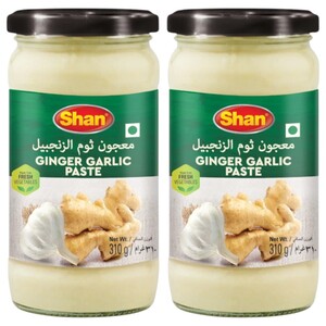 Shan Ginger Garlic Paste 310G X2