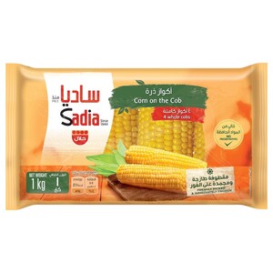Sadia Frozen 4 Whole Corn On The Cob 1Kg