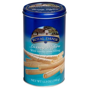 Royal Dansk Luxury Wafers With Vanilla 350G
