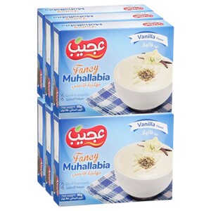 Ajeeb Fancy Muhallabia Vanilla 85G X6