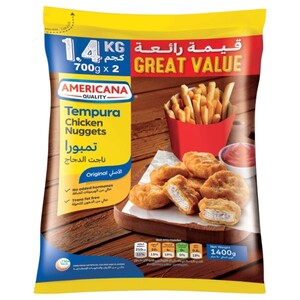 Americana Tempura Chicken Nuggets 1400G
