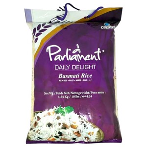 Parliament Daily Delight Basmati Rice 4.54Kg