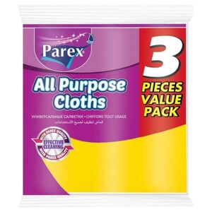 Parex All Purpose Cloths 3 Pieces Value Pack