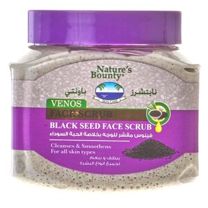 Nature's Bounty Venos Face Scrub Black Seed 300Ml