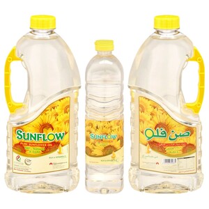 Sunflow Sunflower Oil 2 X 1.5L+750Ml