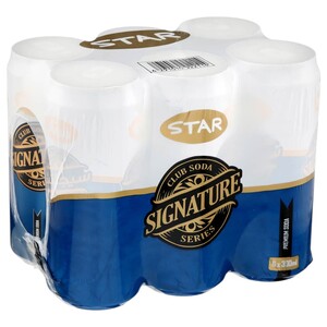 Star Signature Club Soda 300Ml X6