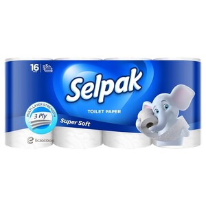 Selpak Toilet Paper Regular 16 Rolls