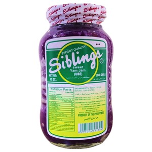 Siblings Sweet Yam Jam Ube 340G