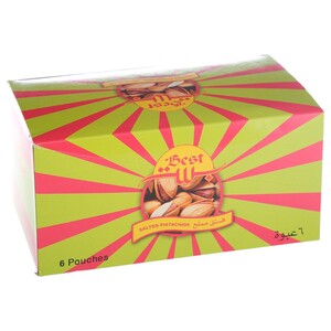 Best Nut Pistachio Pouch 60G X6