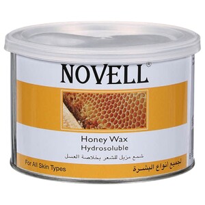 Novell Hydrosoluble Wax Honey Jar 400Ml