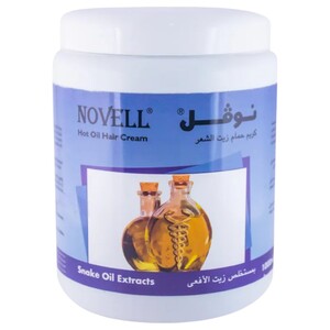 Novell Hot Oil Hair Cream Snake Oil 1000Ml