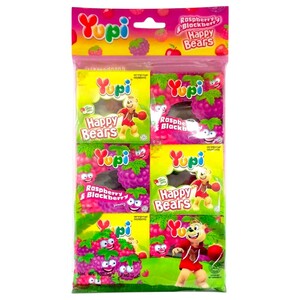 Yupi Gummy Bears & Blackberry Hanging 100G