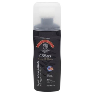 Dutch & Habro Caesars Liquid Shoe Polish Black 75Ml