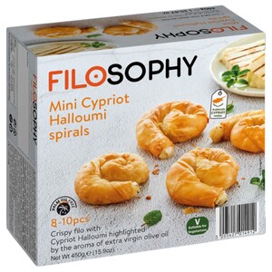 Filosophy Mini Cypriot Halloumi Spirals 450G