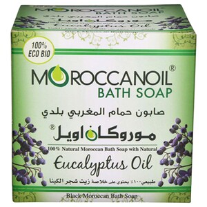 Moroccan Oil Bath Soap With Eucalyptus Oil Green 250Ml