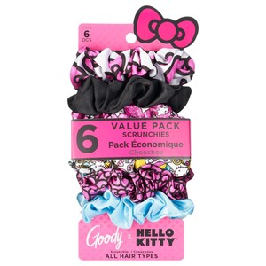 Goody Hello Kitty Scrunchies 6 Pieces