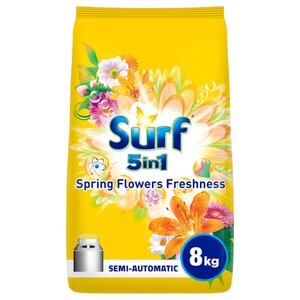 Surf Powder Laundry Detergent Spring Flowers Freshness 8Kg