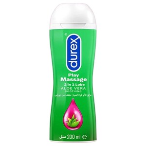Durex Play Massage 2In1 Lubricant Aloe Vera Soothing 200Ml