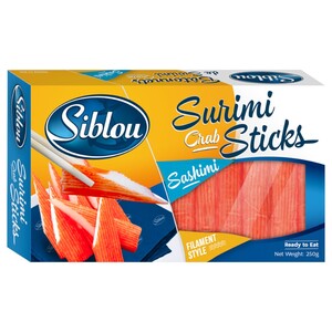 Siblou Frozen Crab Surimi Sticks Sashimi 250G