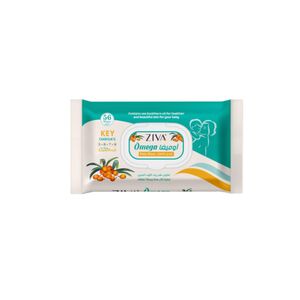 Ziva Baby Wipes Omega 56'S