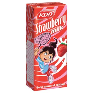 Kdd Milk Strawberry 180Ml