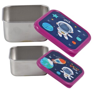 Namson Stainless Steel Lunch Box Set 2 Pieces 220Ml/330Ml