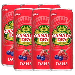 Canada Dry Dana 250Ml X6