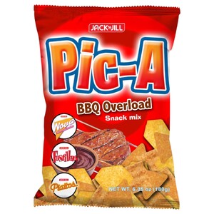 Jack'njill Pic-A Chips Barbecue Overload 180G