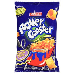 Jack'njill Roller Coaster Potato Rings Cheese 225G