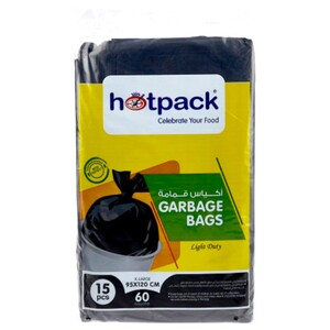 Hotpack Garbage Bag No.1 95X120cm 15 Pieces